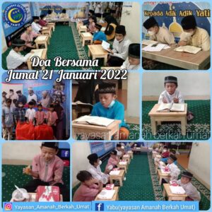 Do’a Bersama 21 Januari 2022